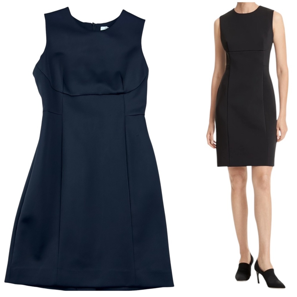 M.M. Lafleur Shirley Scuba Dress Sz 8 Sheath Preppy Old Money Capsule Academia